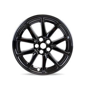 Tesla Model 3 (2020-2023) 18-inch Hubcap Gloss Black (Single Replacement)