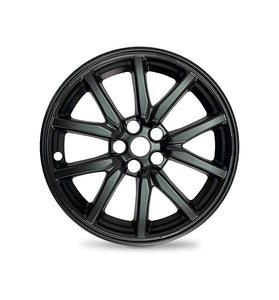 Tesla Model 3 (2020-2023) 18-inch Matte Black Hubcap (Single Replacement)