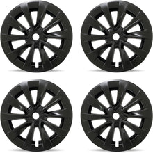 Tesla Model 3 (2020-2023) 19-inch Matte  Black hubcaps - (Set of 4)
