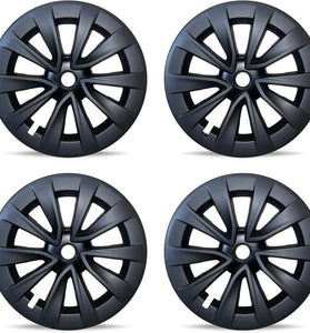 Tesla Model 3 (2020-2023) 19-inch Gunmetal Gray Hubcaps - (Set of 4)