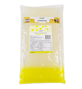 Mayde Crystal Boba for Bubble Tea Drinks Milk Tea Shaved Ice Topping, Agar Boba, Original Flavor - 4.4 lbs